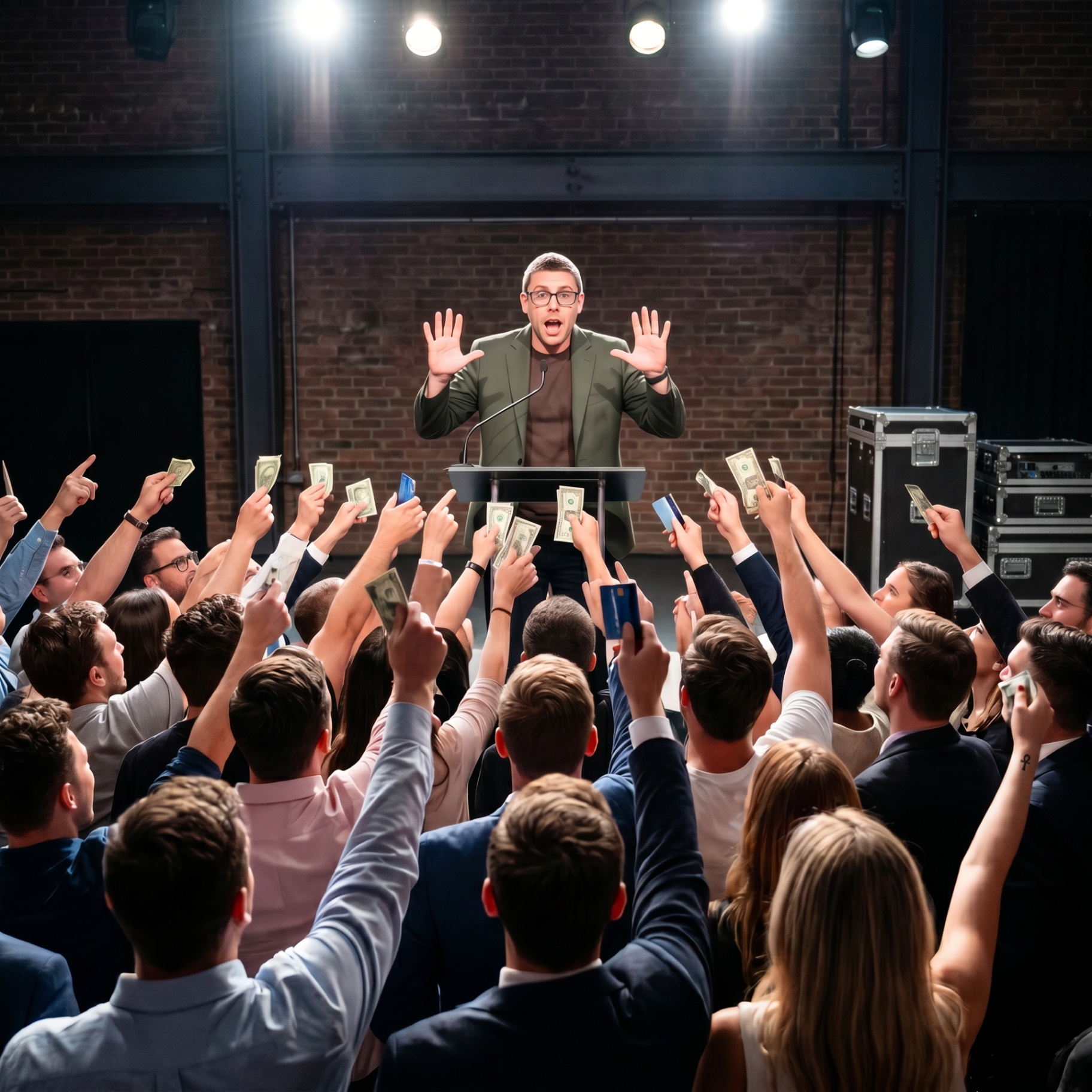 Cialtroni che si autocelebrano al Charlatan Summit mentre il vero esperto si dispera